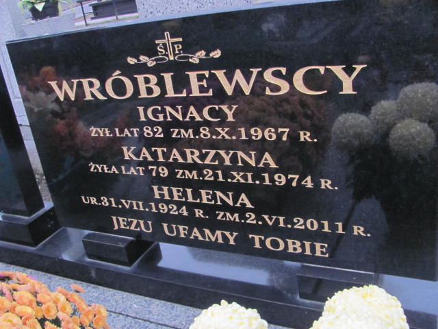 Katarzyna Wróblewska 1895 Kolno - Grobonet - Wyszukiwarka osób pochowanych