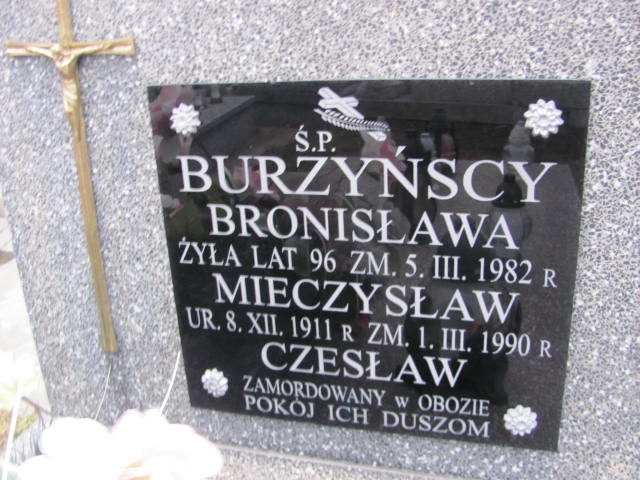 Mieczysław Burzyński 1911 Kolno - Grobonet - Wyszukiwarka osób pochowanych