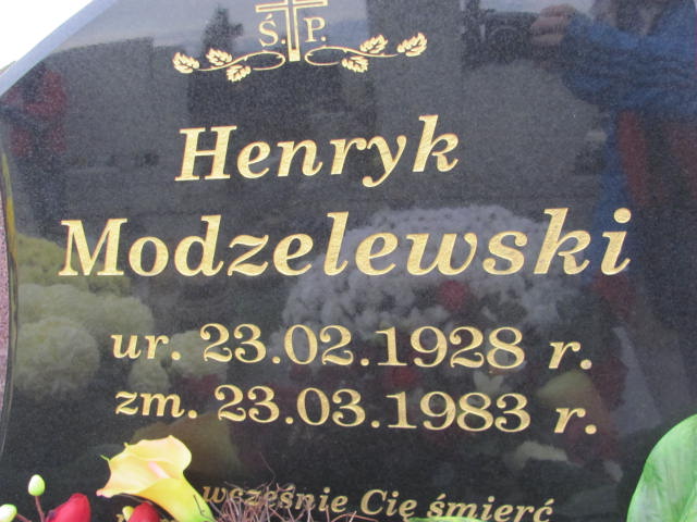 Henryk Modzelewski 1929 Kolno - Grobonet - Wyszukiwarka osób pochowanych