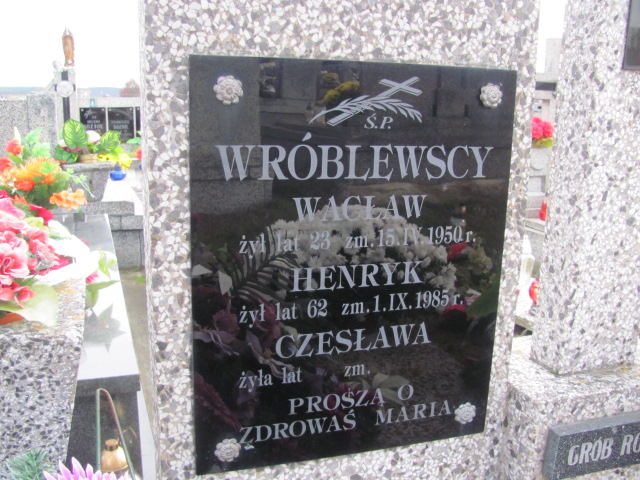 Jarosław Wróblewski 1963 Kolno - Grobonet - Wyszukiwarka osób pochowanych
