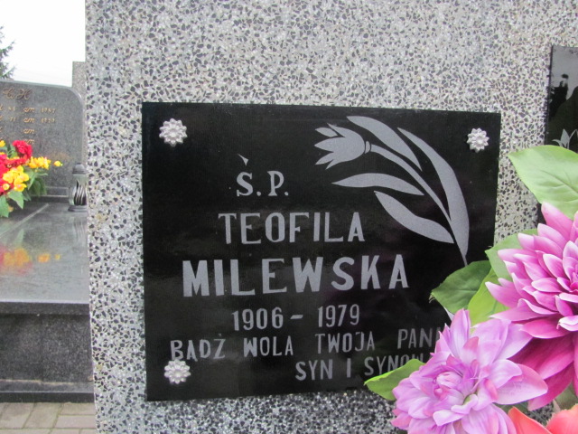 Tadeusz Milewski 1937 Kolno - Grobonet - Wyszukiwarka osób pochowanych