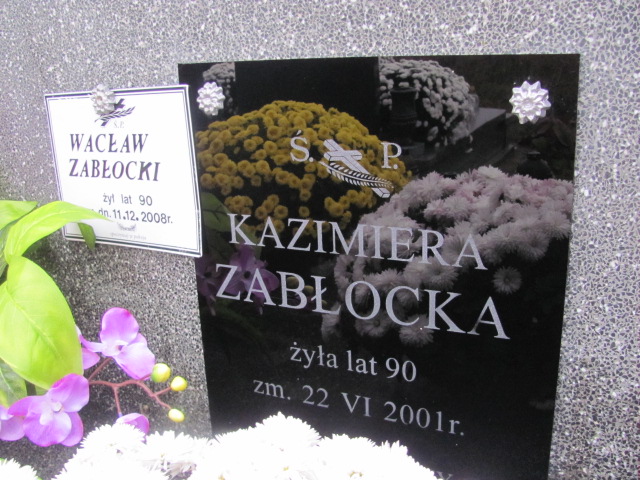 Wacław Zabłocki 1918 Kolno - Grobonet - Wyszukiwarka osób pochowanych