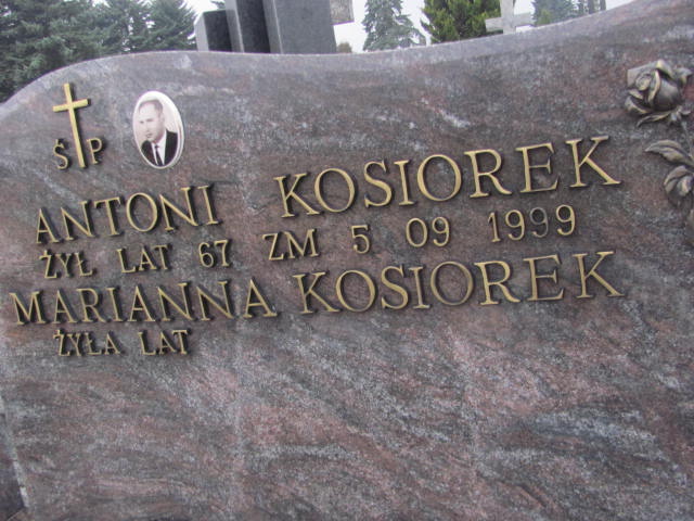 Marianna Kosiorek 1928 Kolno - Grobonet - Wyszukiwarka osób pochowanych