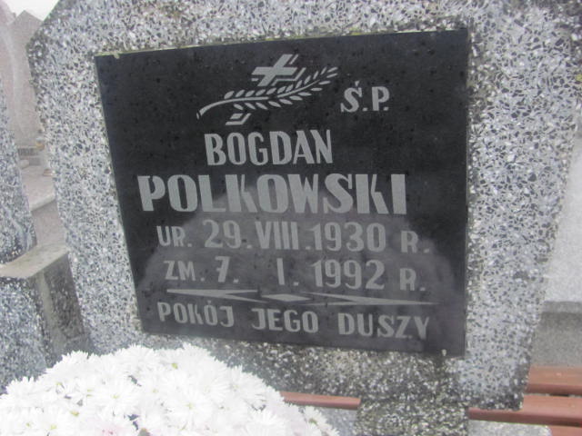 Bogdan Polkowski 1930 Kolno - Grobonet - Wyszukiwarka osób pochowanych