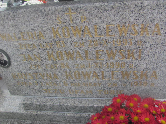 Waleria Kowalewska 1910 Kolno - Grobonet - Wyszukiwarka osób pochowanych