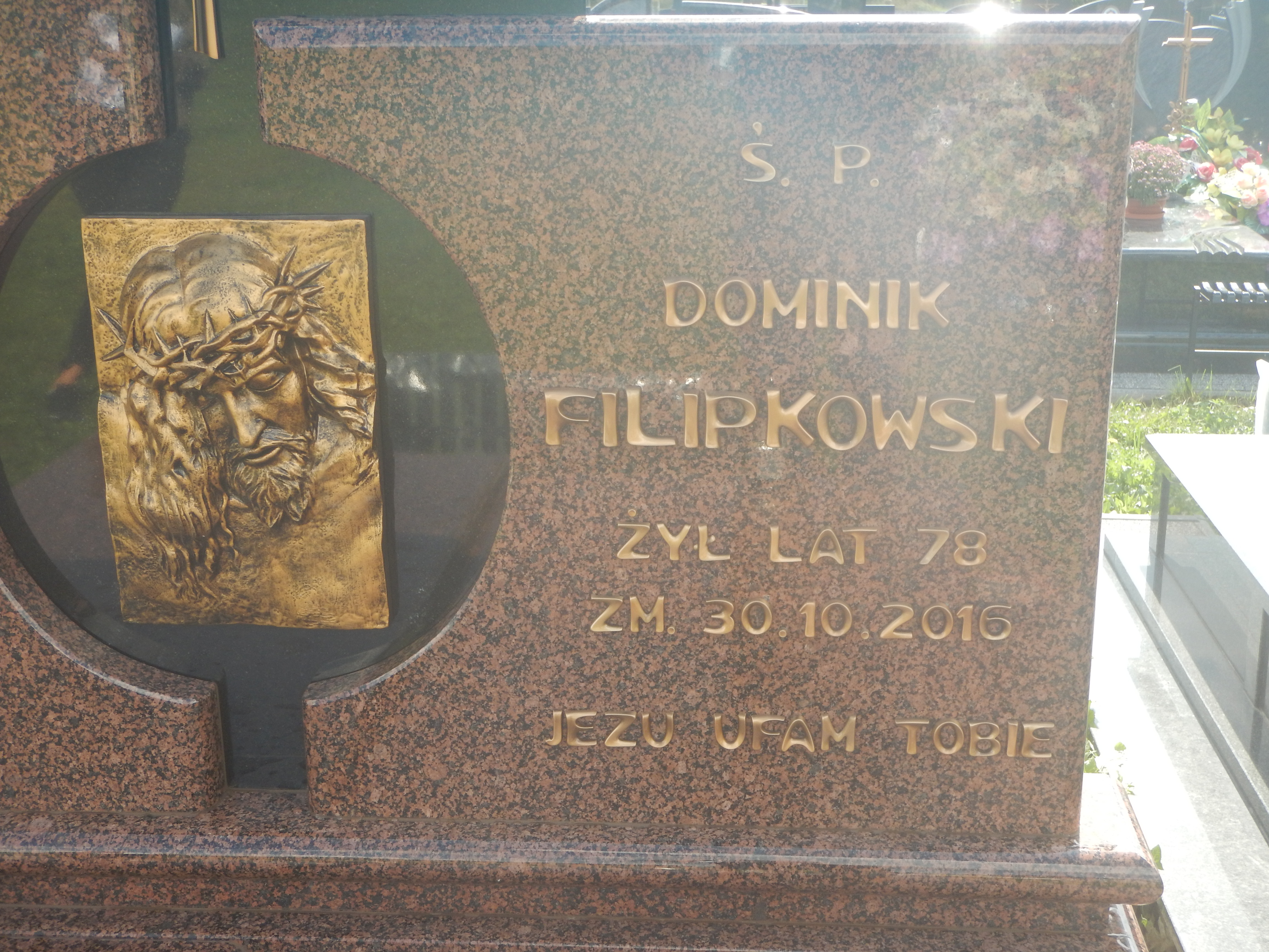 Grób Dominik Filipkowski