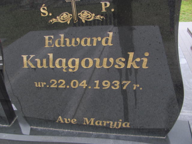 Edward Kulągowski 1937 Kolno - Grobonet - Wyszukiwarka osób pochowanych