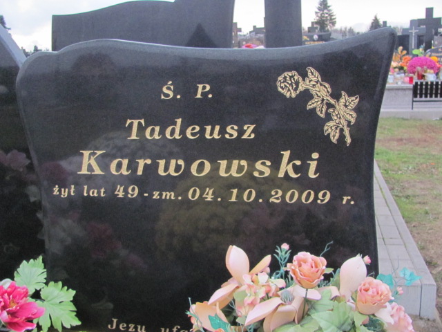 Tadeusz Karwowski 1960 Kolno - Grobonet - Wyszukiwarka osób pochowanych