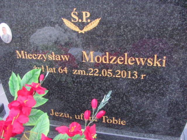 Mieczysław Modzelewski 1949 Kolno - Grobonet - Wyszukiwarka osób pochowanych