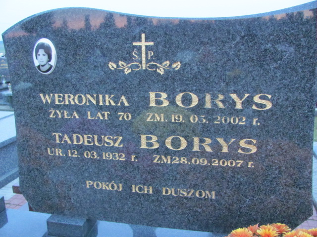 Weronika Borys 1932 Kolno - Grobonet - Wyszukiwarka osób pochowanych